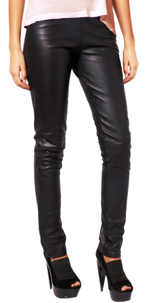 Leather legging