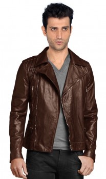 Leather biker jackets are the new trend