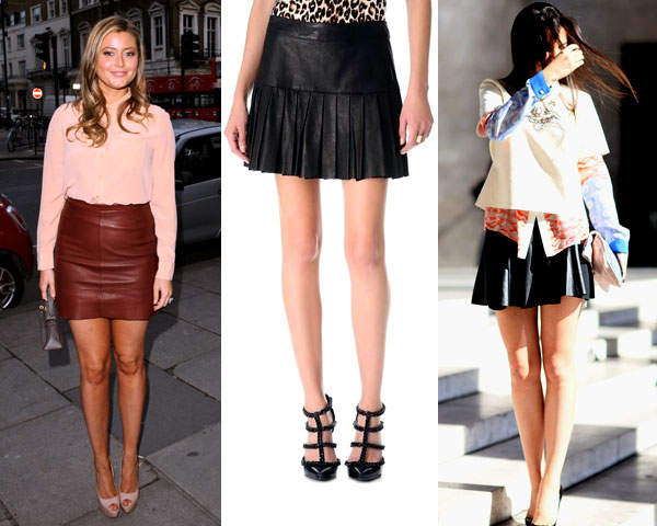 Unleash the Fall Trend With Stunning Styles Of Leather Skirts | Leather ...